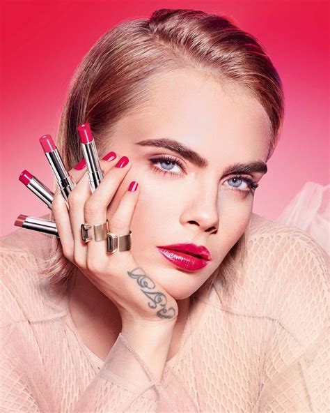 cara delevingne dior addict stellar shine|pink Dior Addict.